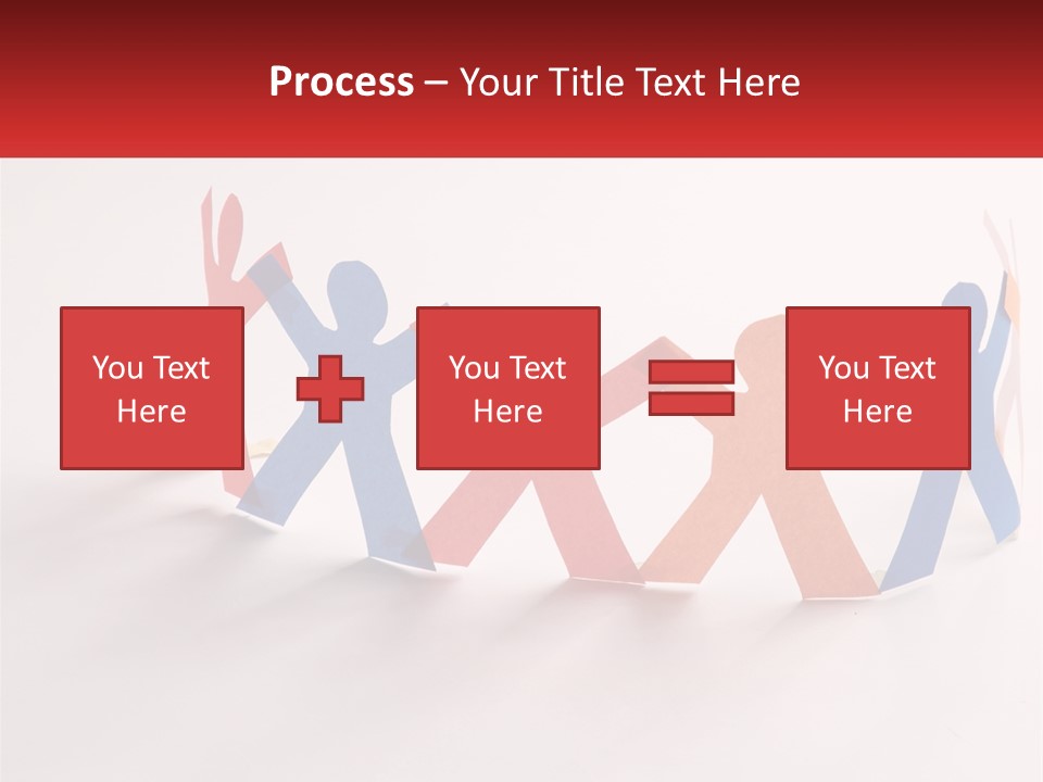 A Group Of People Holding Hands In A Circle PowerPoint Template