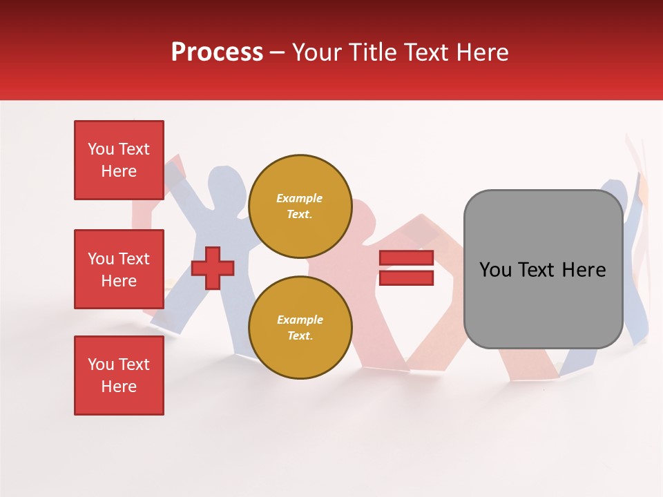 A Group Of People Holding Hands In A Circle PowerPoint Template