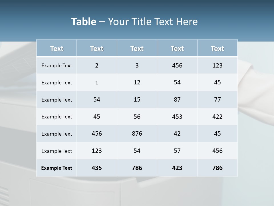 A Person Is Pressing A Button On A Printer PowerPoint Template