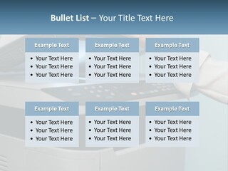 A Person Is Pressing A Button On A Printer PowerPoint Template
