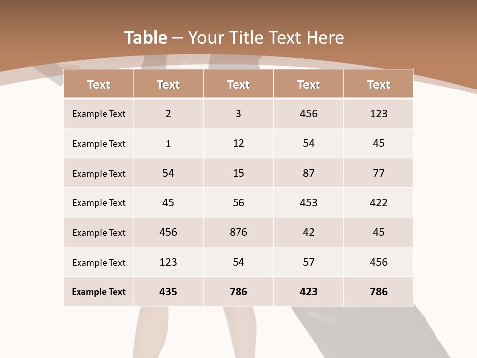 A Woman In A Business Suit Holding A Briefcase PowerPoint Template