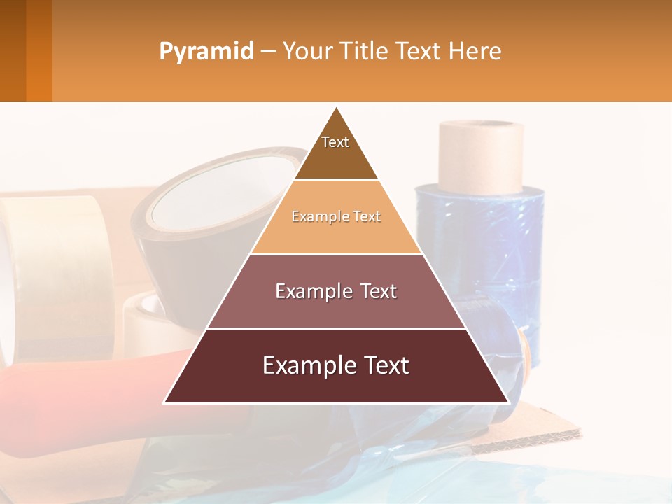 A Group Of Rolls Of Tape Sitting On Top Of A Table PowerPoint Template