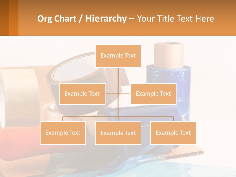 A Group Of Rolls Of Tape Sitting On Top Of A Table PowerPoint Template