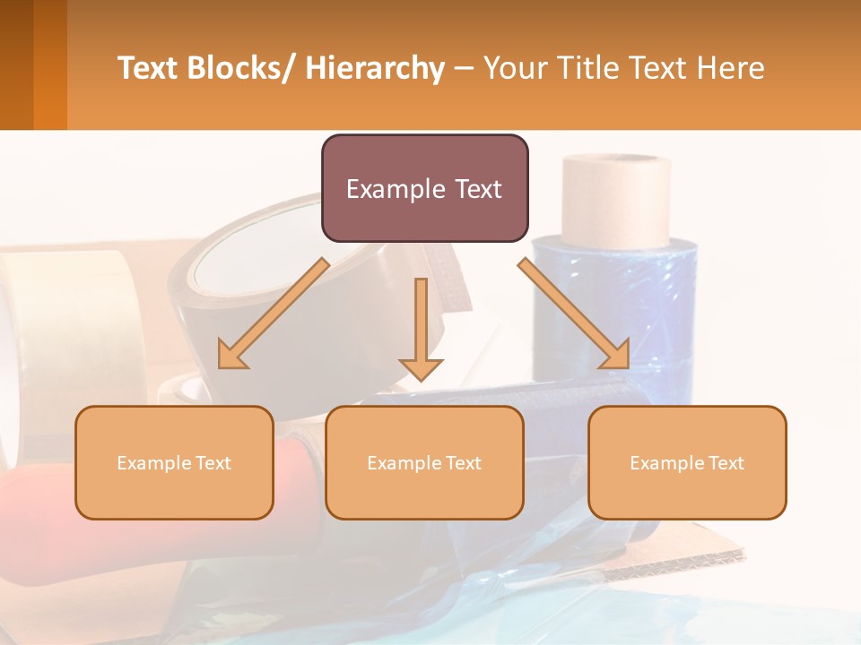 A Group Of Rolls Of Tape Sitting On Top Of A Table PowerPoint Template