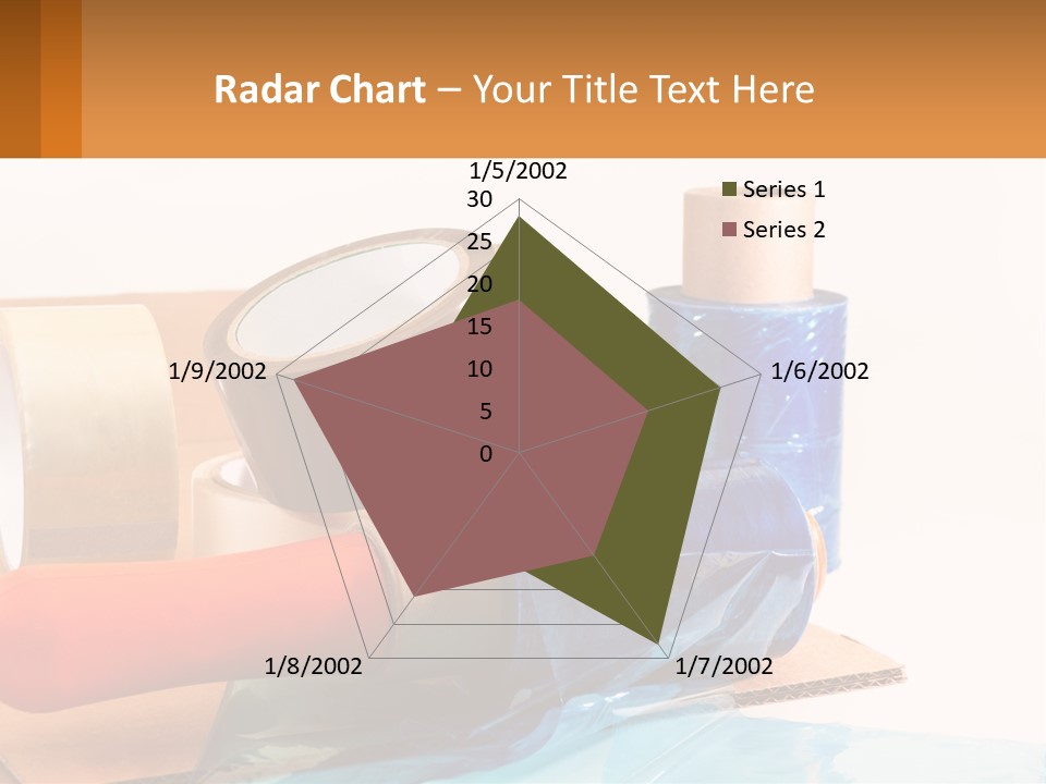 A Group Of Rolls Of Tape Sitting On Top Of A Table PowerPoint Template