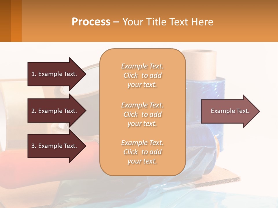 A Group Of Rolls Of Tape Sitting On Top Of A Table PowerPoint Template