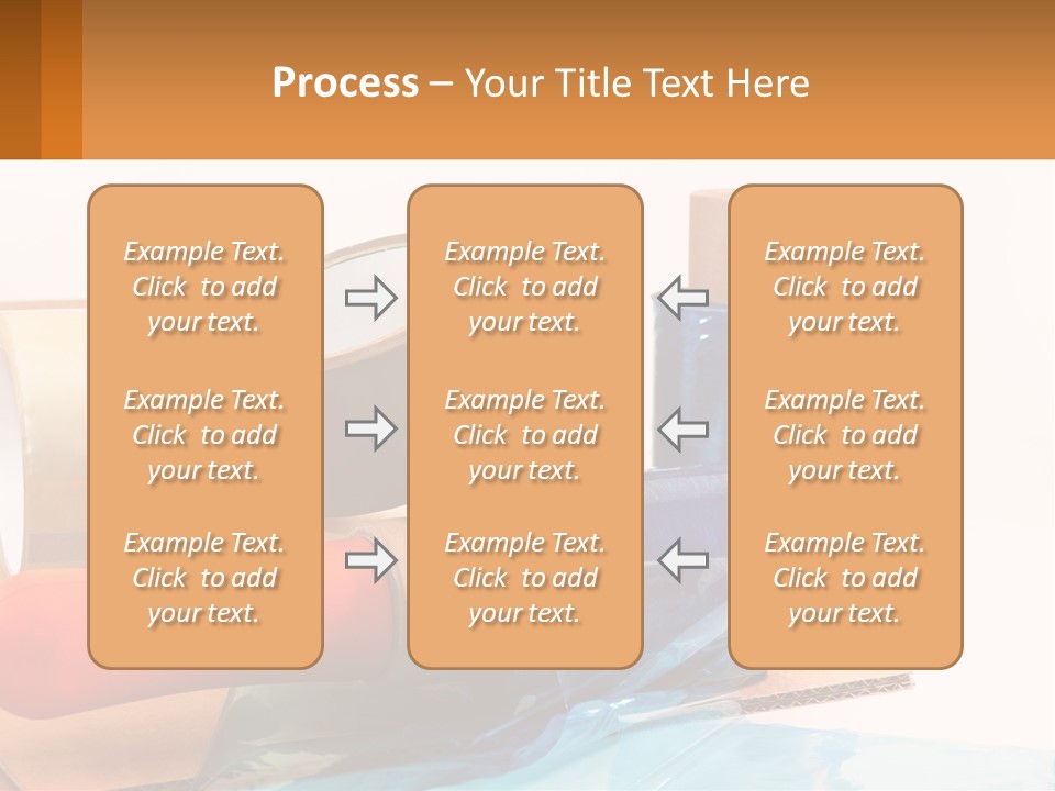A Group Of Rolls Of Tape Sitting On Top Of A Table PowerPoint Template