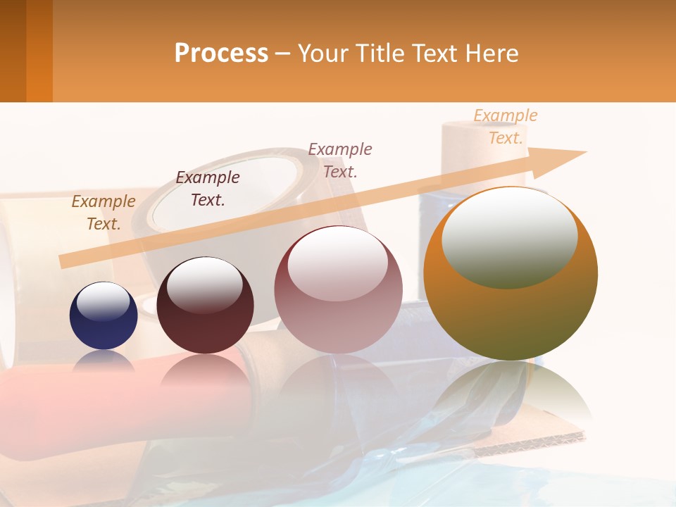 A Group Of Rolls Of Tape Sitting On Top Of A Table PowerPoint Template