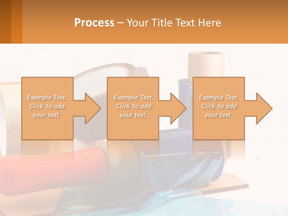 A Group Of Rolls Of Tape Sitting On Top Of A Table PowerPoint Template