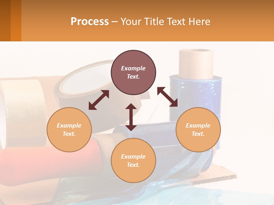 A Group Of Rolls Of Tape Sitting On Top Of A Table PowerPoint Template