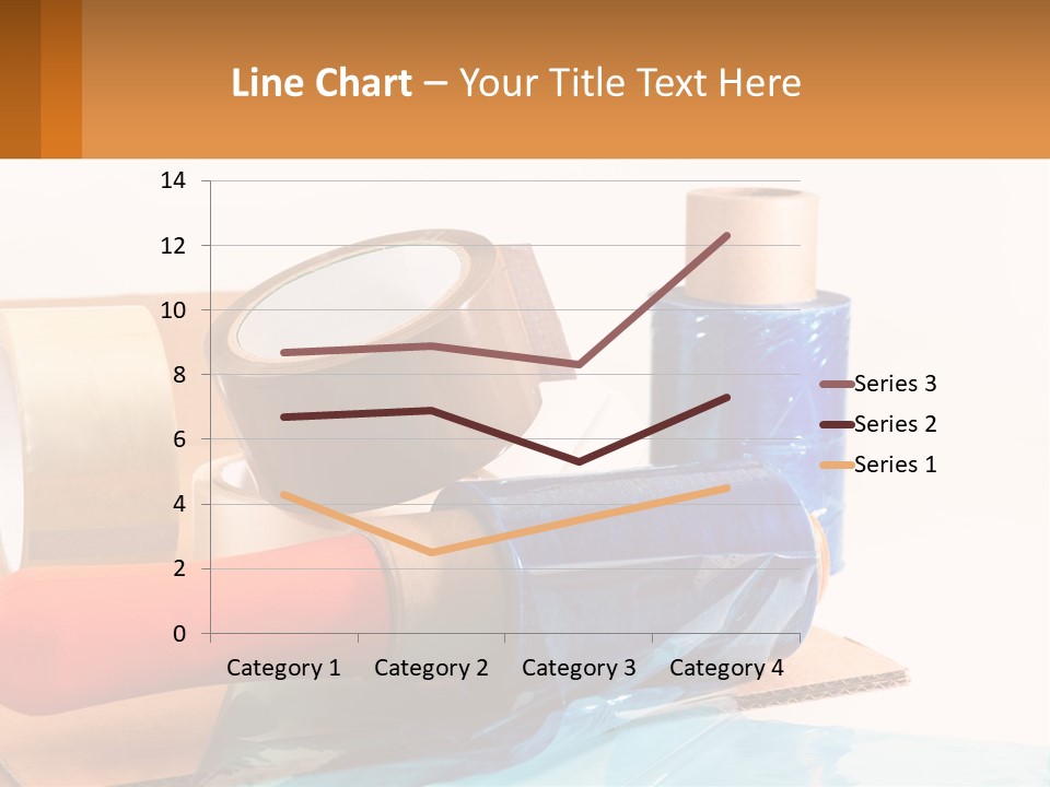 A Group Of Rolls Of Tape Sitting On Top Of A Table PowerPoint Template