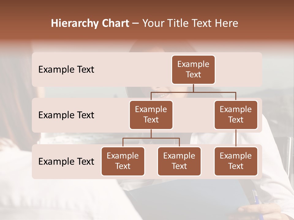 A Woman Sitting At A Desk Talking To Another Woman PowerPoint Template