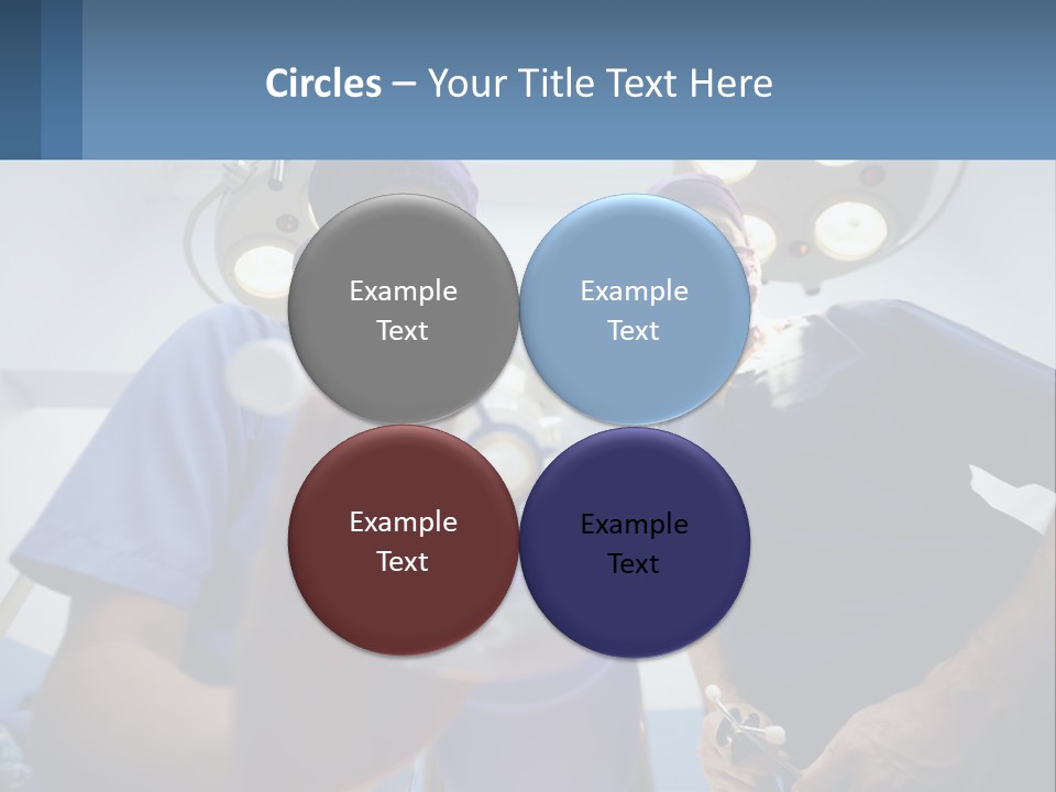 A Couple Of People In Scrubs Standing In A Room PowerPoint Template