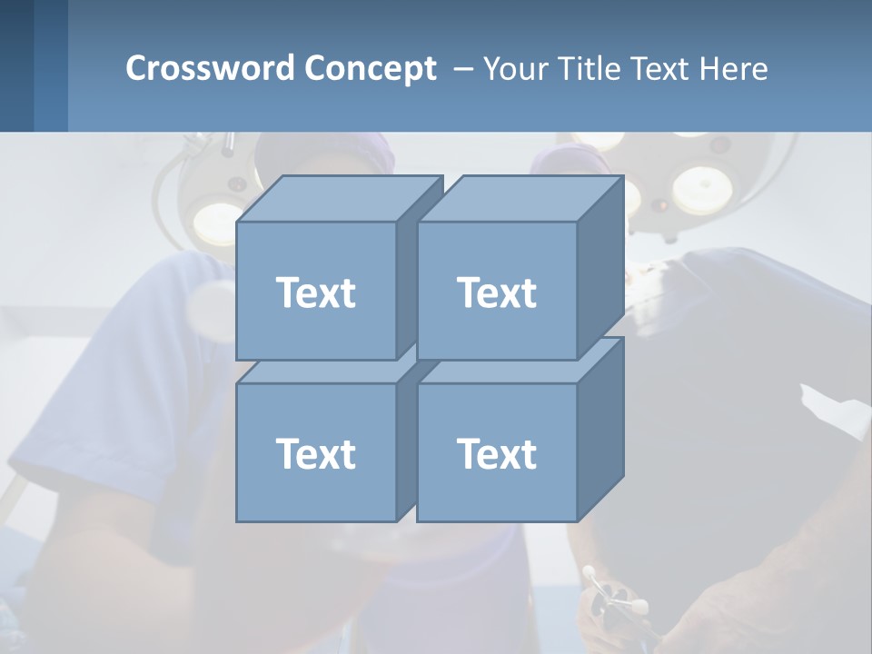 A Couple Of People In Scrubs Standing In A Room PowerPoint Template