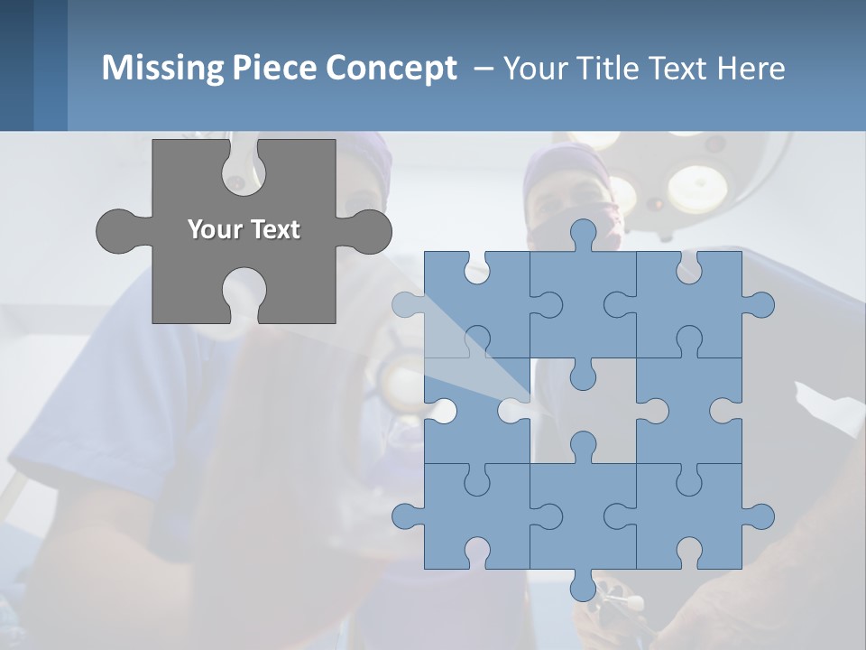 A Couple Of People In Scrubs Standing In A Room PowerPoint Template