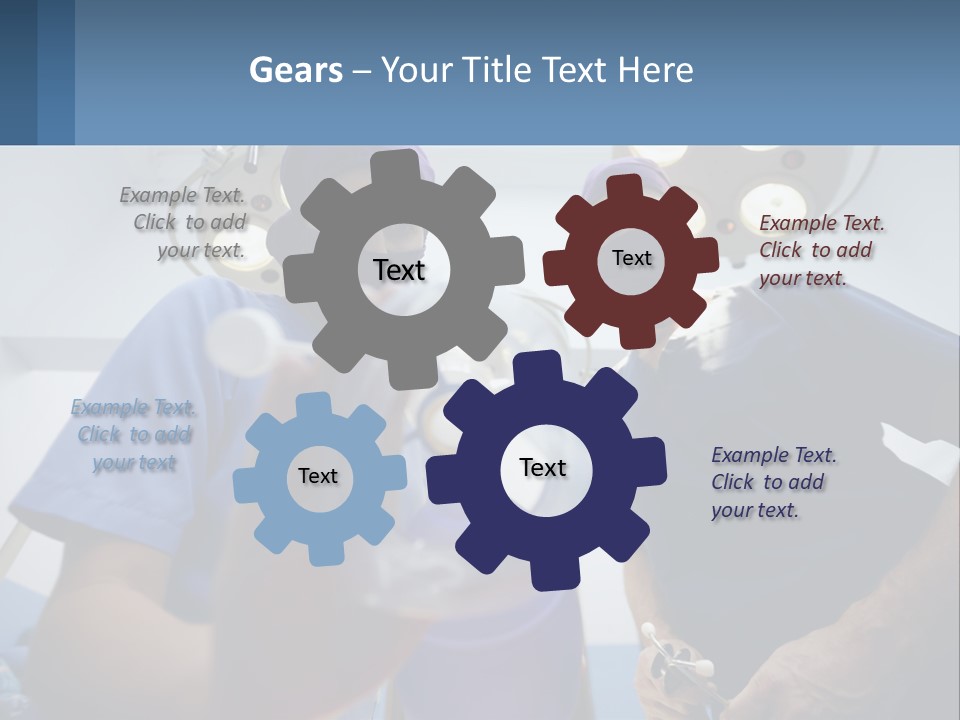 A Couple Of People In Scrubs Standing In A Room PowerPoint Template