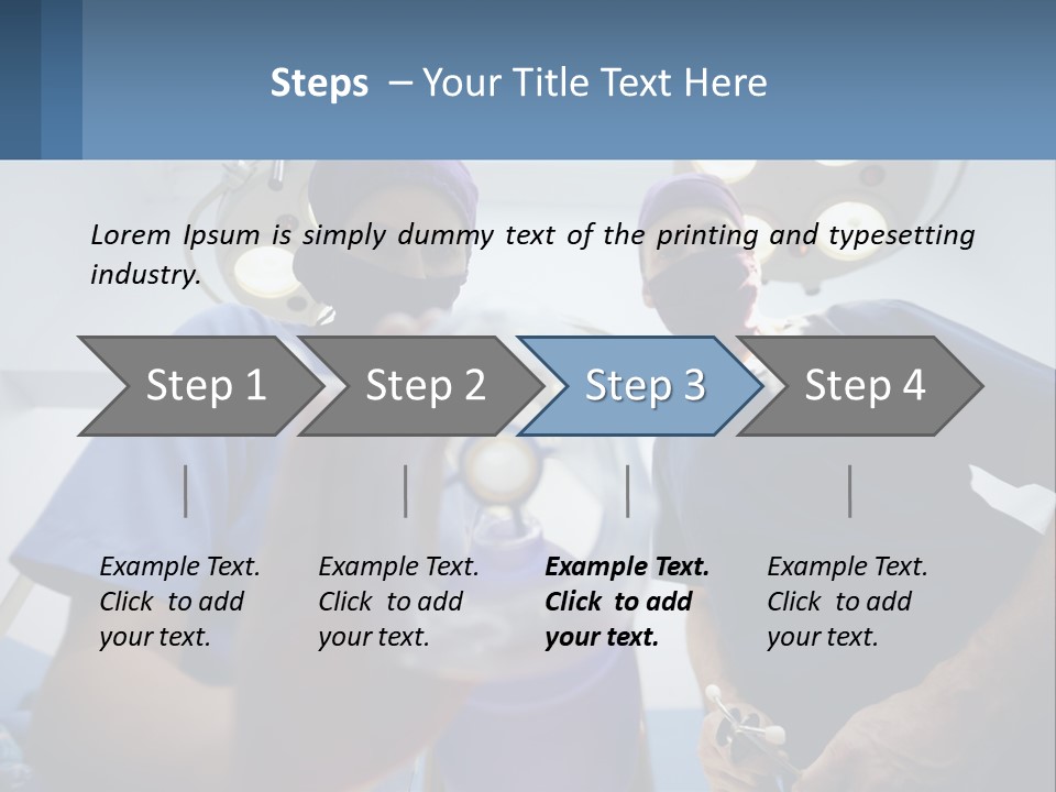 A Couple Of People In Scrubs Standing In A Room PowerPoint Template