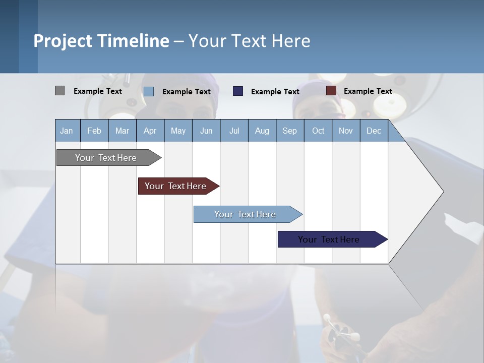 A Couple Of People In Scrubs Standing In A Room PowerPoint Template