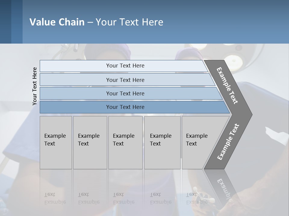 A Couple Of People In Scrubs Standing In A Room PowerPoint Template