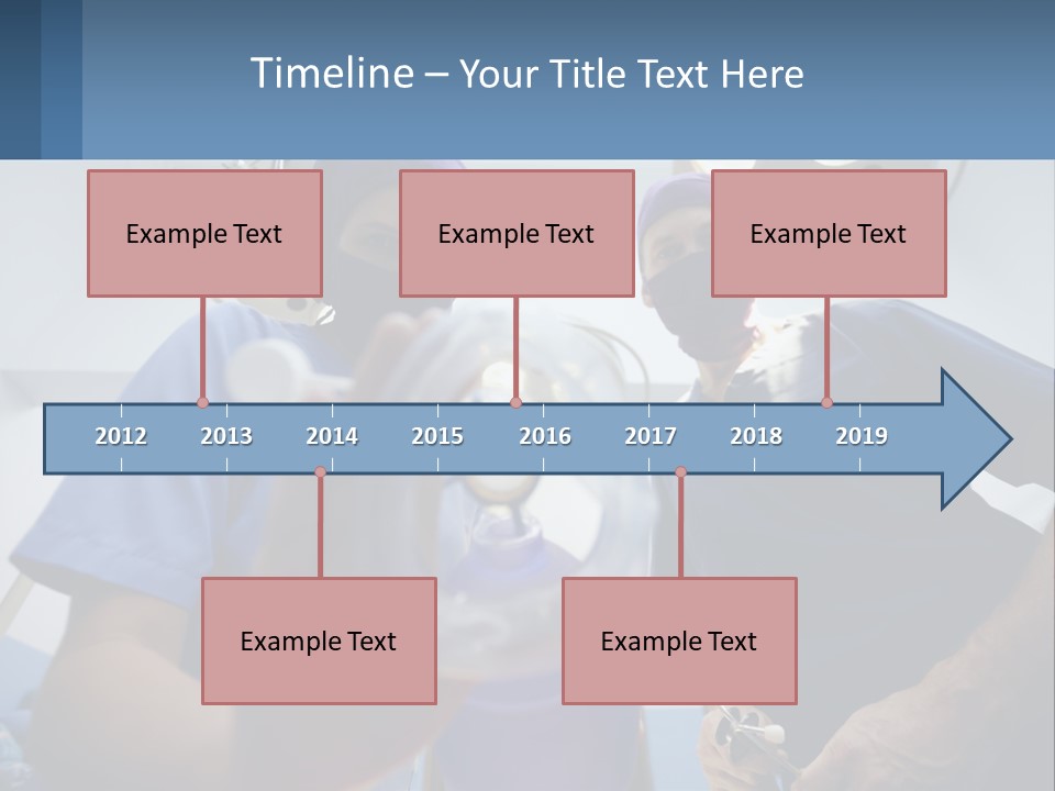 A Couple Of People In Scrubs Standing In A Room PowerPoint Template