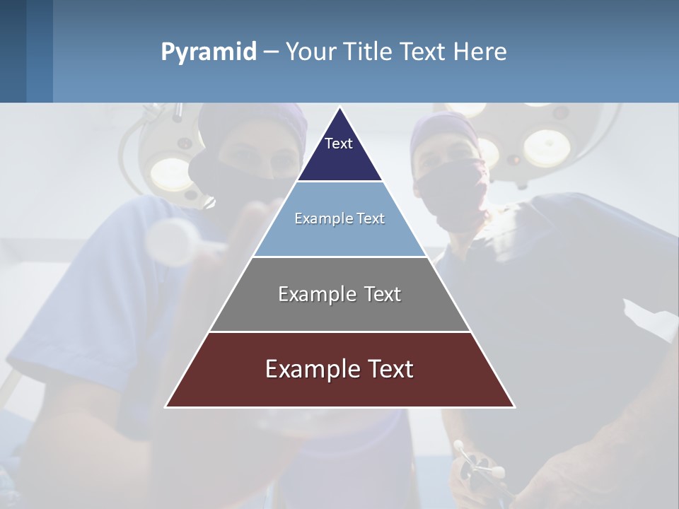 A Couple Of People In Scrubs Standing In A Room PowerPoint Template