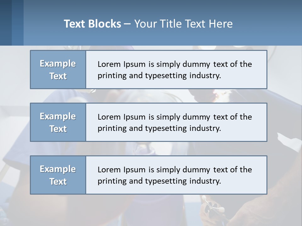 A Couple Of People In Scrubs Standing In A Room PowerPoint Template