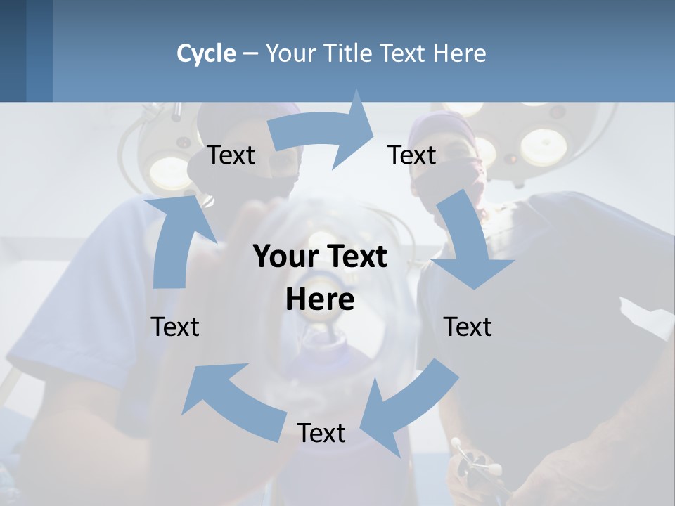 A Couple Of People In Scrubs Standing In A Room PowerPoint Template