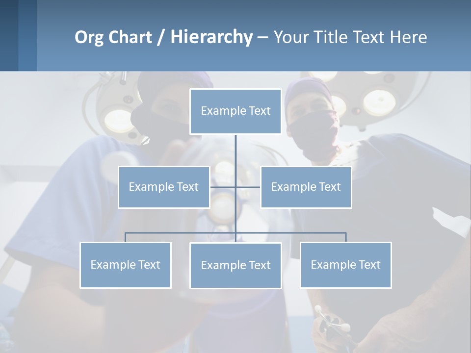 A Couple Of People In Scrubs Standing In A Room PowerPoint Template