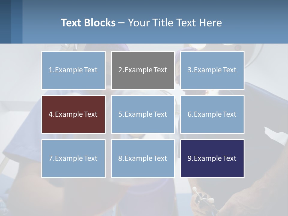 A Couple Of People In Scrubs Standing In A Room PowerPoint Template