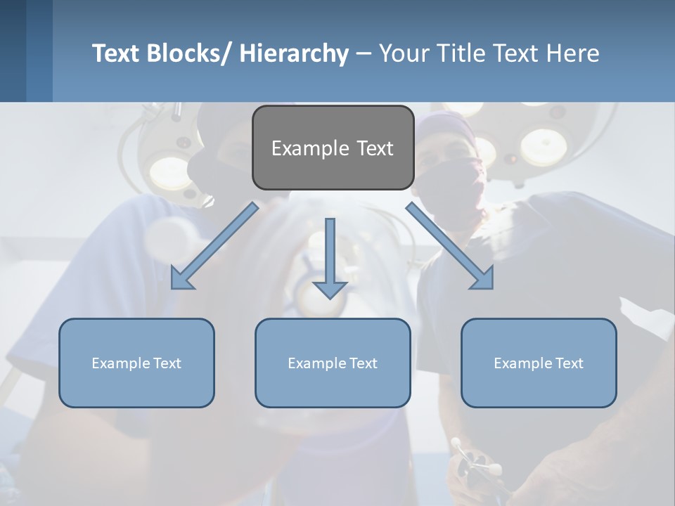 A Couple Of People In Scrubs Standing In A Room PowerPoint Template