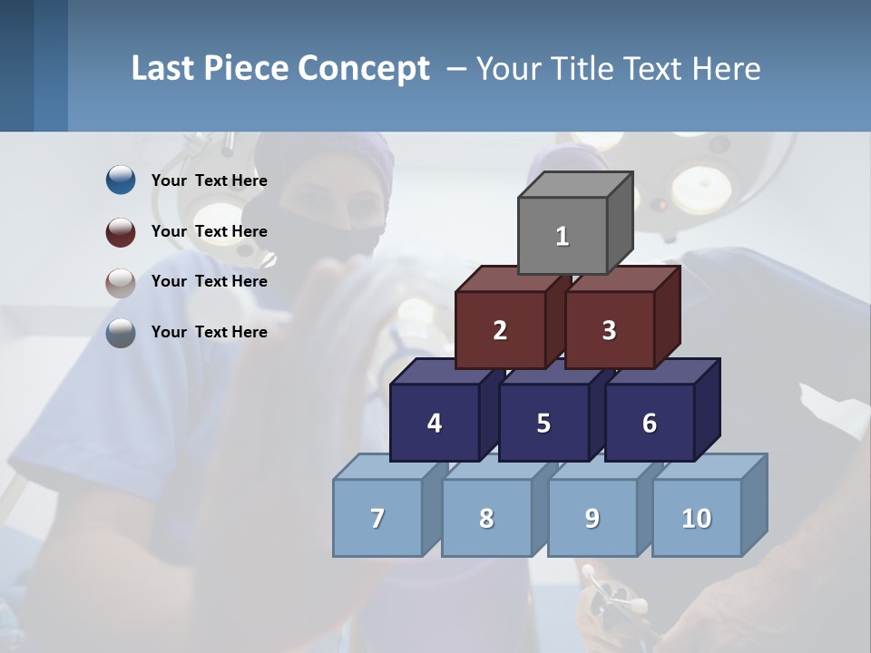 A Couple Of People In Scrubs Standing In A Room PowerPoint Template