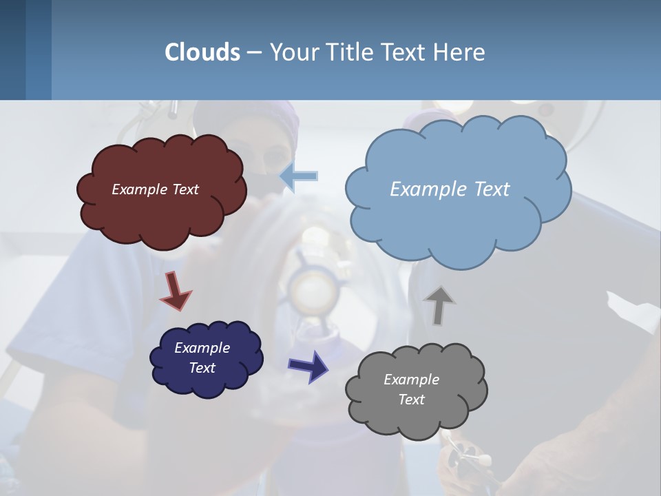 A Couple Of People In Scrubs Standing In A Room PowerPoint Template