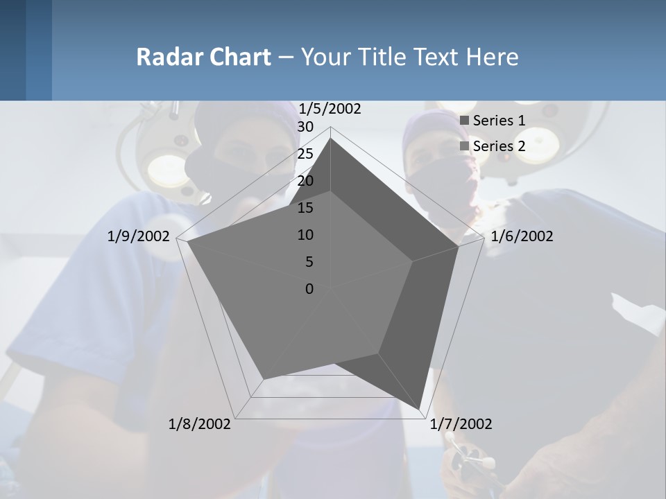 A Couple Of People In Scrubs Standing In A Room PowerPoint Template