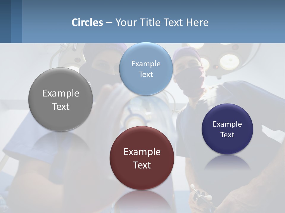 A Couple Of People In Scrubs Standing In A Room PowerPoint Template