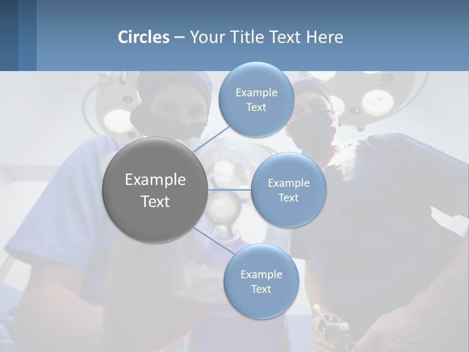 A Couple Of People In Scrubs Standing In A Room PowerPoint Template