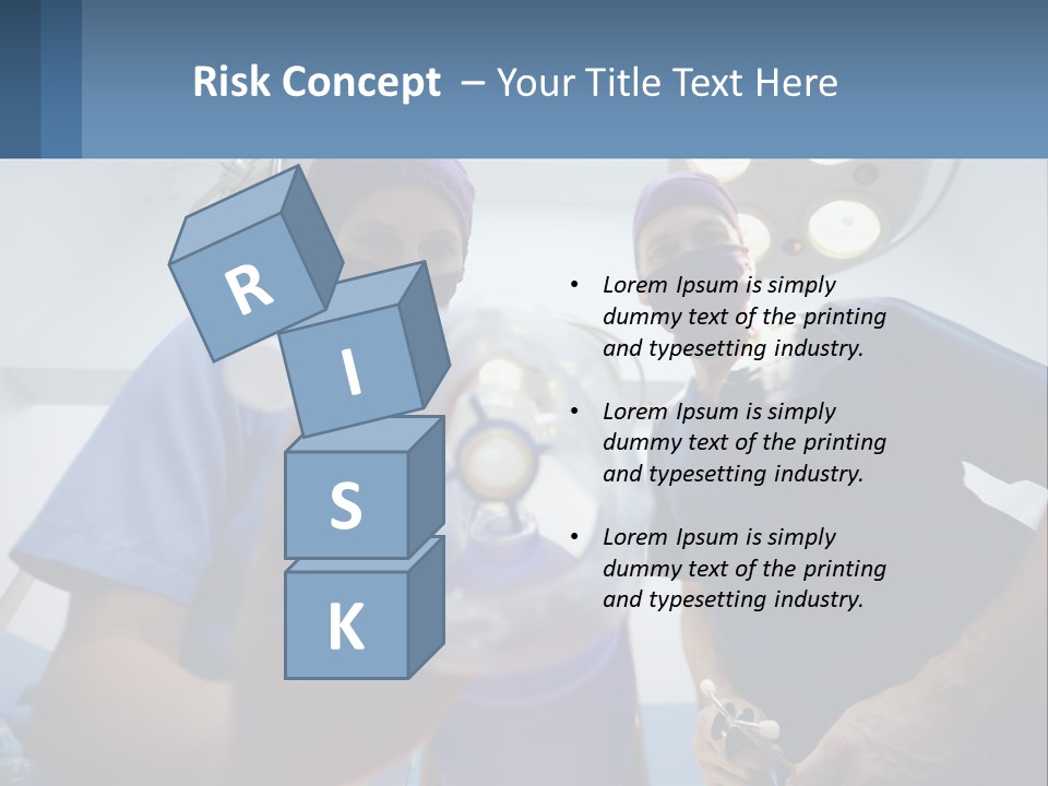 A Couple Of People In Scrubs Standing In A Room PowerPoint Template