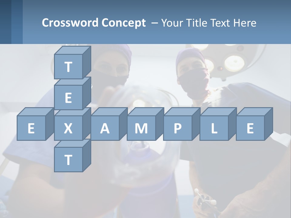 A Couple Of People In Scrubs Standing In A Room PowerPoint Template