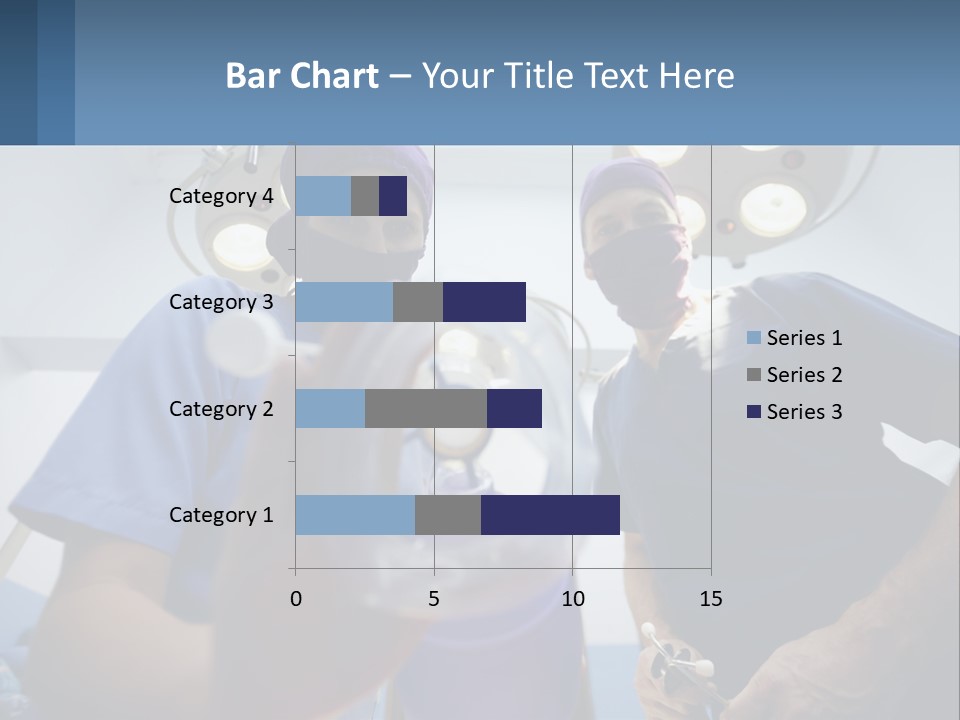 A Couple Of People In Scrubs Standing In A Room PowerPoint Template