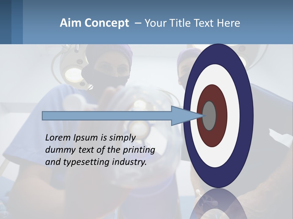 A Couple Of People In Scrubs Standing In A Room PowerPoint Template