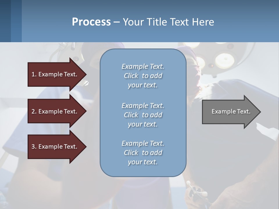 A Couple Of People In Scrubs Standing In A Room PowerPoint Template