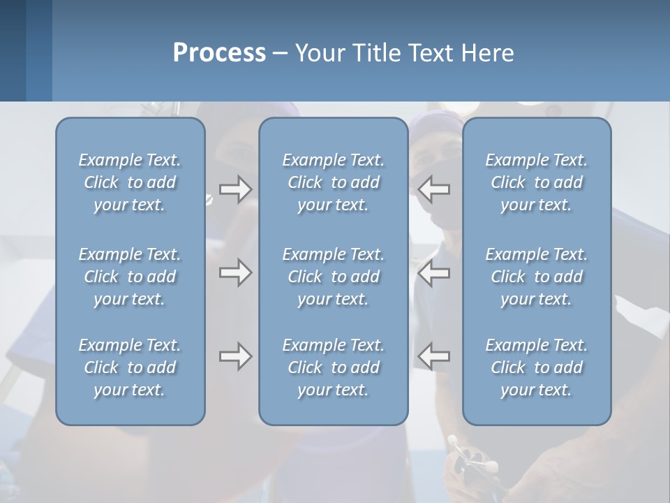 A Couple Of People In Scrubs Standing In A Room PowerPoint Template