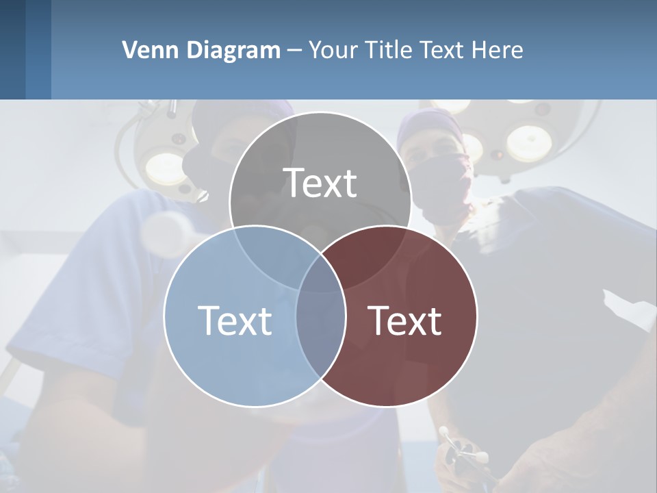 A Couple Of People In Scrubs Standing In A Room PowerPoint Template