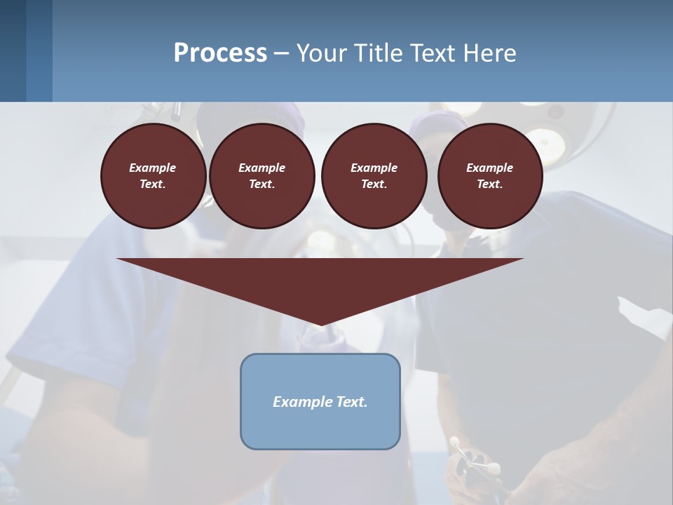 A Couple Of People In Scrubs Standing In A Room PowerPoint Template