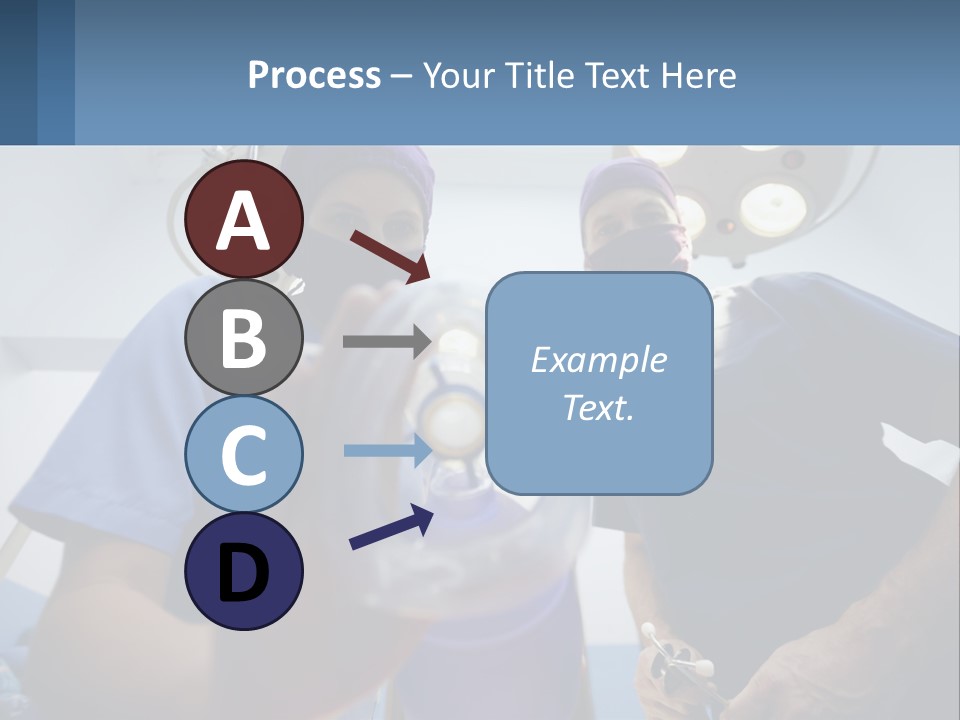 A Couple Of People In Scrubs Standing In A Room PowerPoint Template