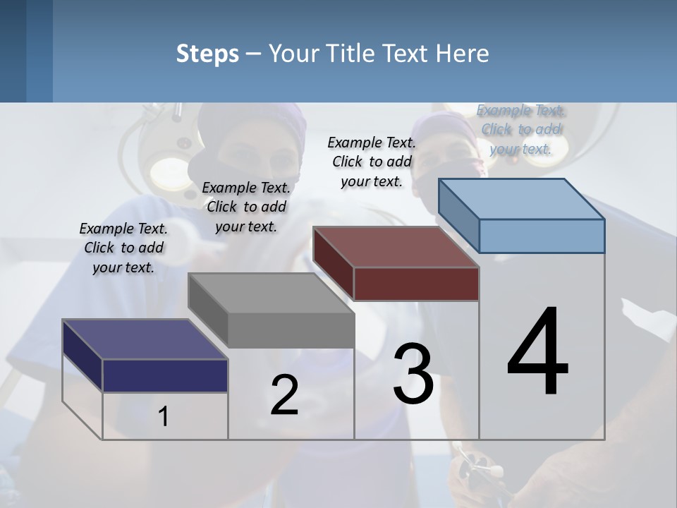 A Couple Of People In Scrubs Standing In A Room PowerPoint Template