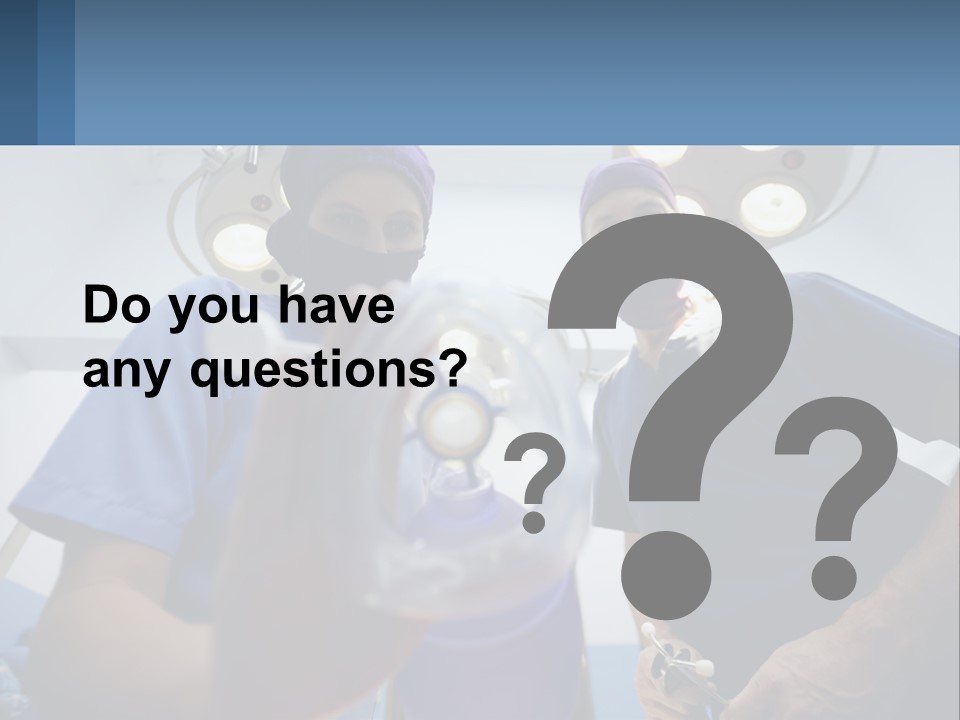 A Couple Of People In Scrubs Standing In A Room PowerPoint Template