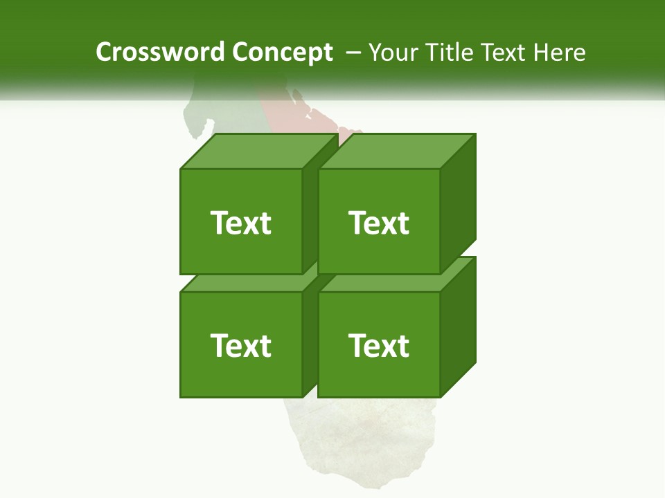 A Map Of The Country Of Italy With The Colors Of The Flag PowerPoint Template