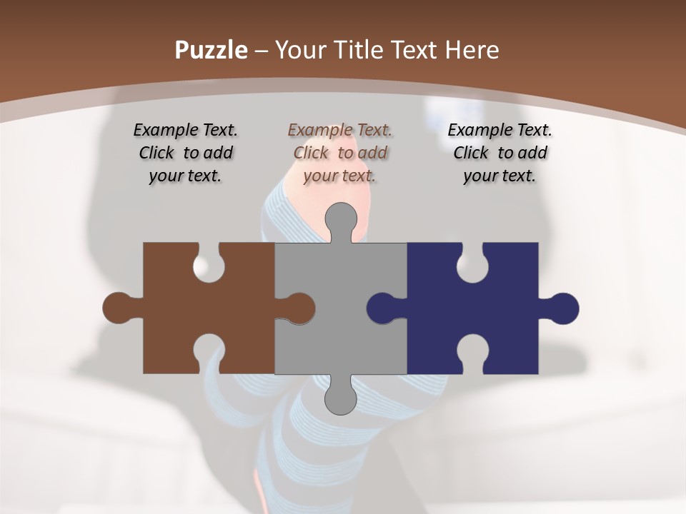 A Man Sitting In Front Of A Laptop Computer PowerPoint Template