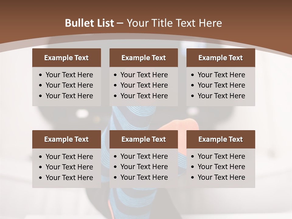 A Man Sitting In Front Of A Laptop Computer PowerPoint Template