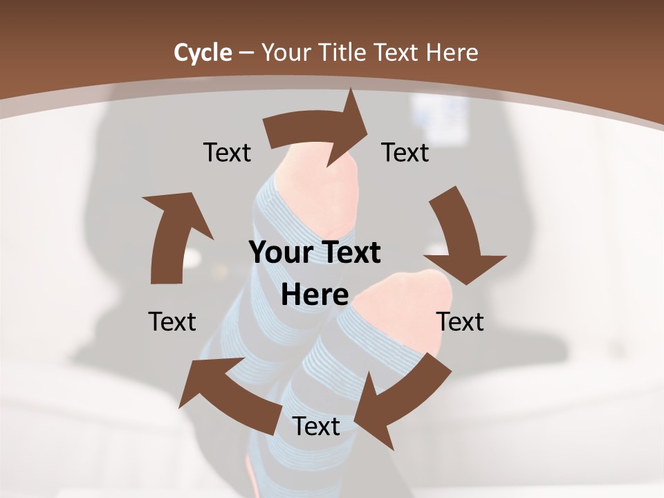 A Man Sitting In Front Of A Laptop Computer PowerPoint Template